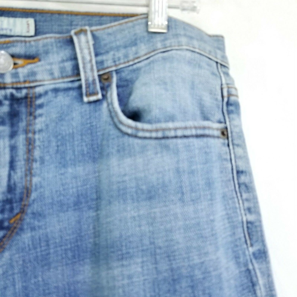 Levis 515 Bootcut10 Medium Wash Blue Jeans Stretch - Picture 5 of 12